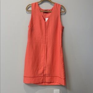 Banana Republic Coral Sleeveless Dress